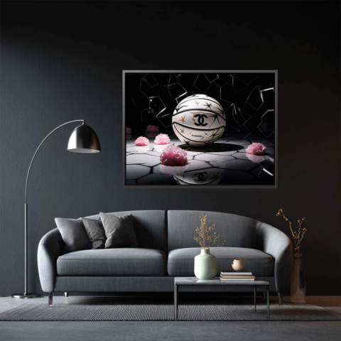 Luxury Basketball Canvas Art