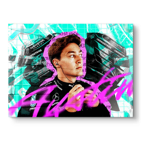 F1 Driver PVC Gloss Art