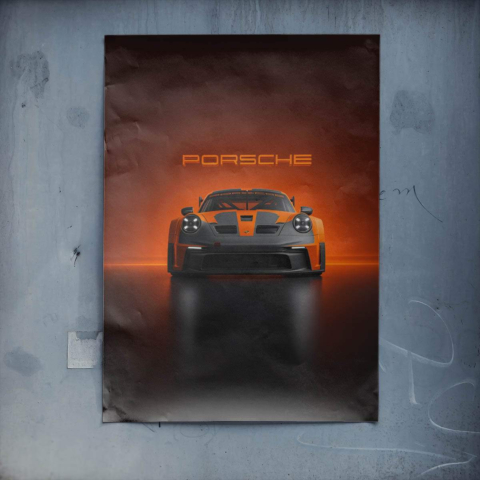 Porsche Poster Kunst