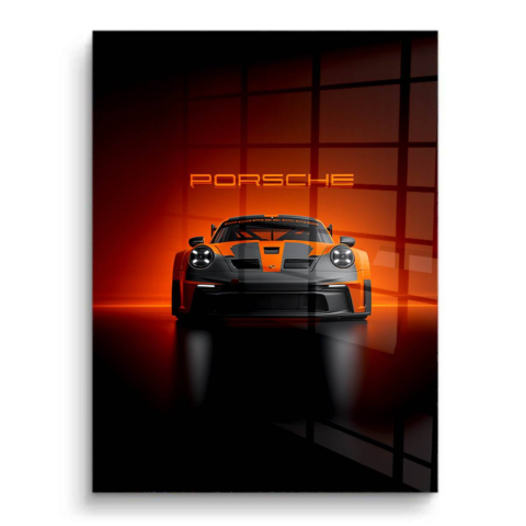 Porsche PCV Połysk Obraz na Płótnie
