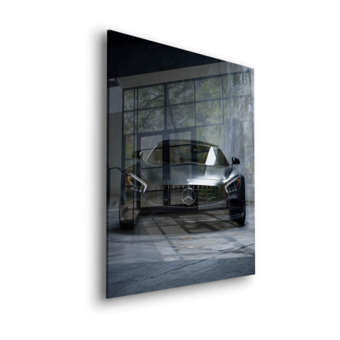 Arte en Vidrio Acrílico de Mercedes-Benz