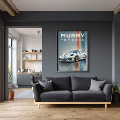MURRY Porsche Obraz na Płótnie