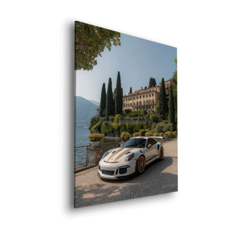 Porsche 911 GT3 RS Dibond Leinwandbild