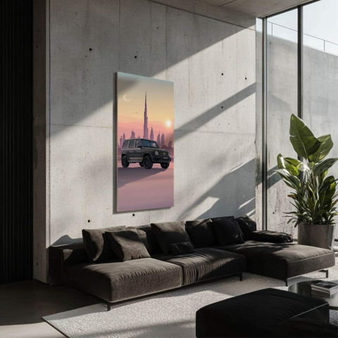 Burj Khalifa Dibond Obraz na Płótnie