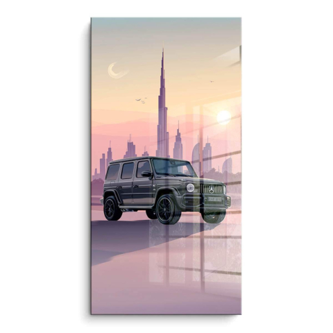 Burj Khalifa PCV Połysk Obraz