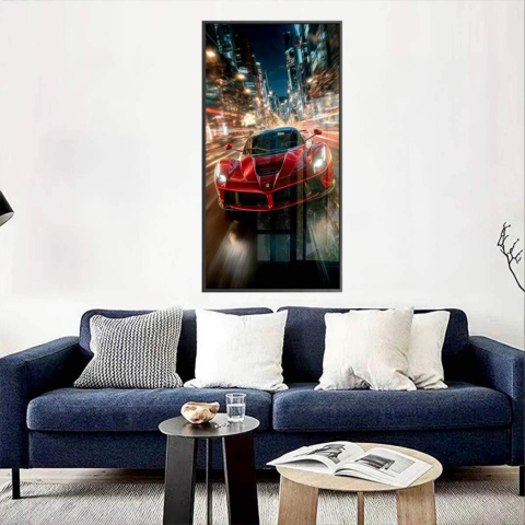 Ferrari Acrylglas Kunst