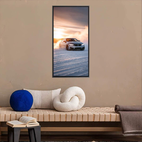 BMW M4 Leinwandbild
