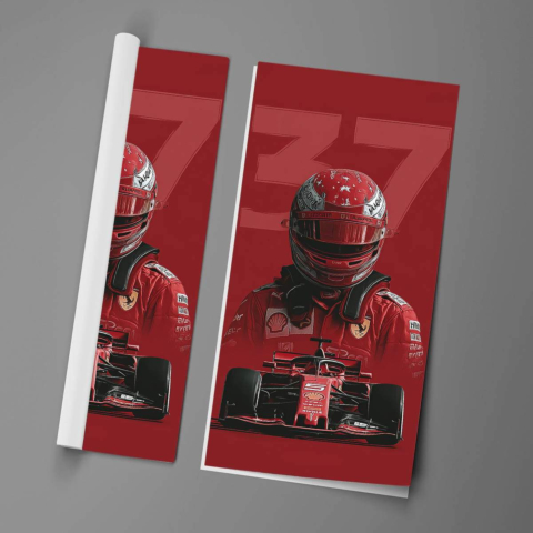 Plakat z Ferrari