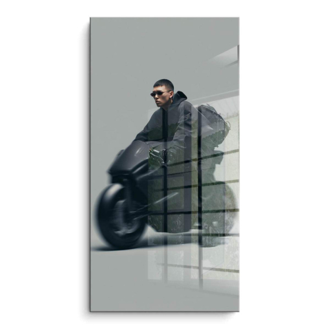 Jinete Minimalista PVC Brillante