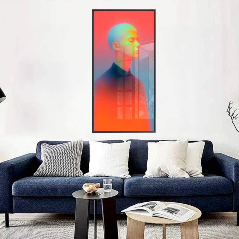 Profile Acrylic Glass Art