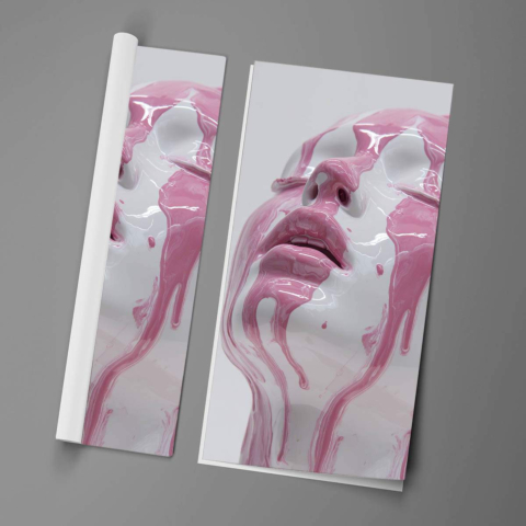 Visage Fondant Poster