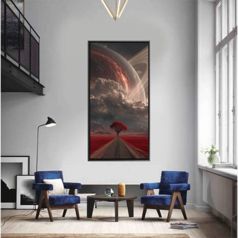 Planète Rouge Toile