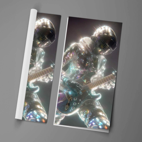 Disco-Astronaut Poster
