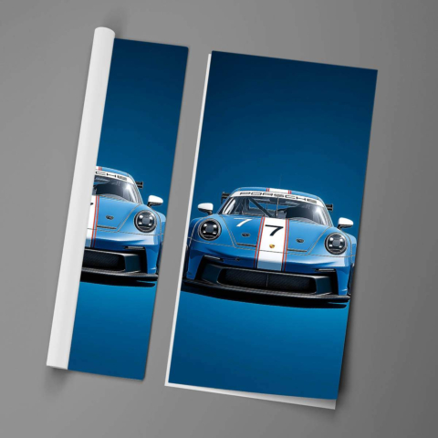 Plakat Porsche 911 RSR