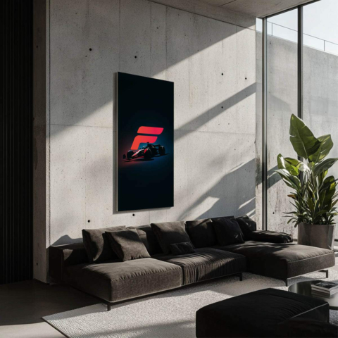 Arte F1 en Dibond PVC Mate
