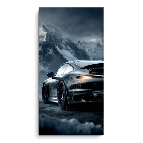 Porsche Obraz na Płótnie PCV Matowy