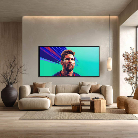 Messi Canvas Art