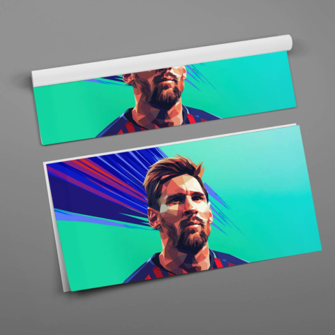 Messi Poster Art