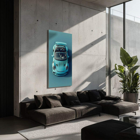 Porsche 911 GT3 40. Jubiläum Bild auf Dibond Matt
