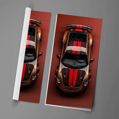 Porsche Plakat