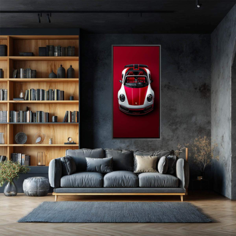 Porsche 718 Spyder Tableau sur Toile