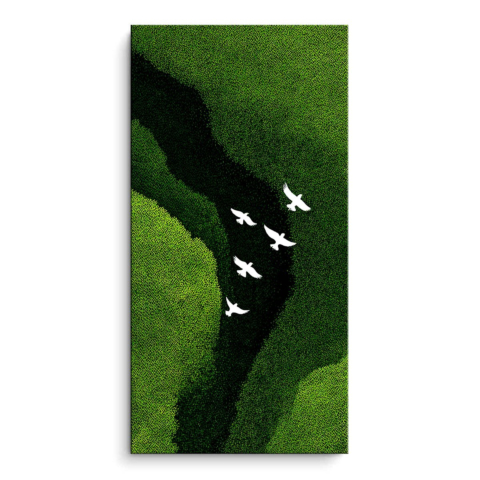 Ptaki PCV Matowy Obraz