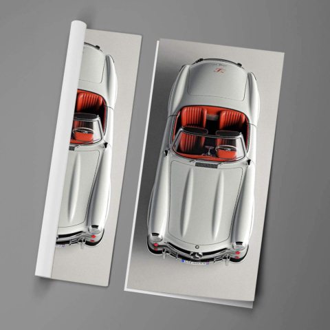 Póster del 300SL Roadster