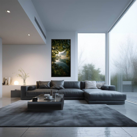 Morning Mist Canvas Art