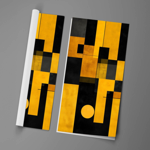 Champs Jaunes Poster