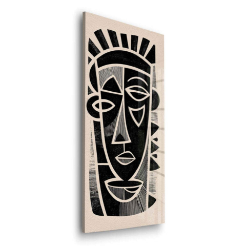 Maske Acrylglasbild