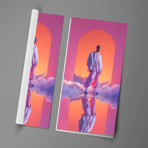 Himmlische Reflexion Poster