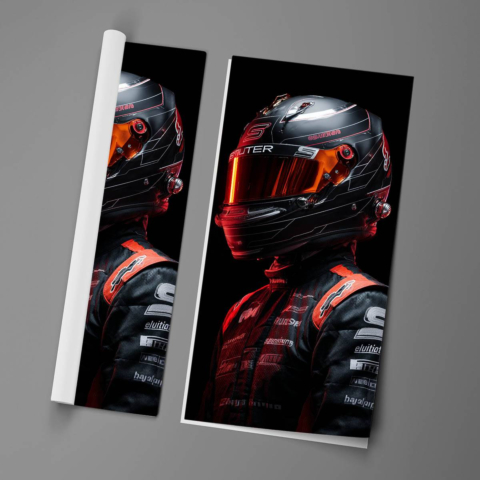 Poster Casque