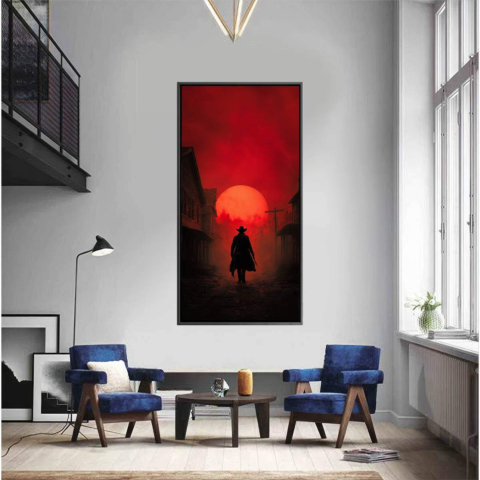 Roter Tod Leinwandbild