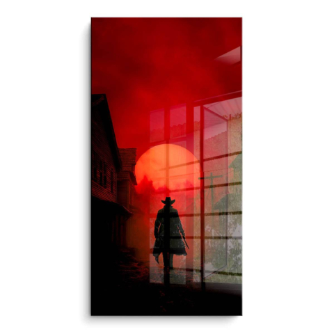 Red Dead PVC Gloss Art