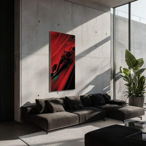 F1 Car Dibond Matt Art