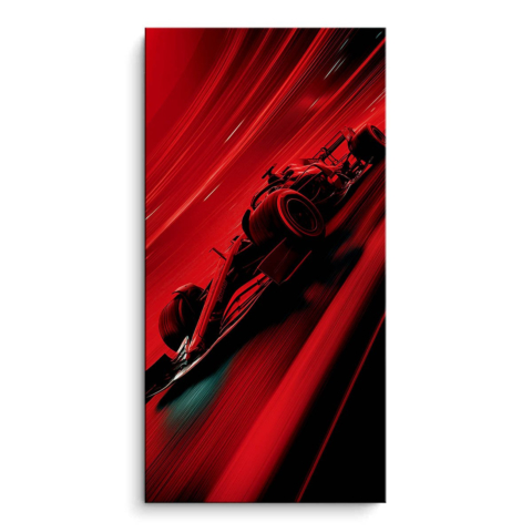 F1 Car PCV Matowy Plakat