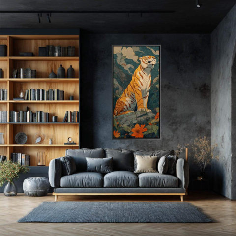 Tiger Leinwandbild