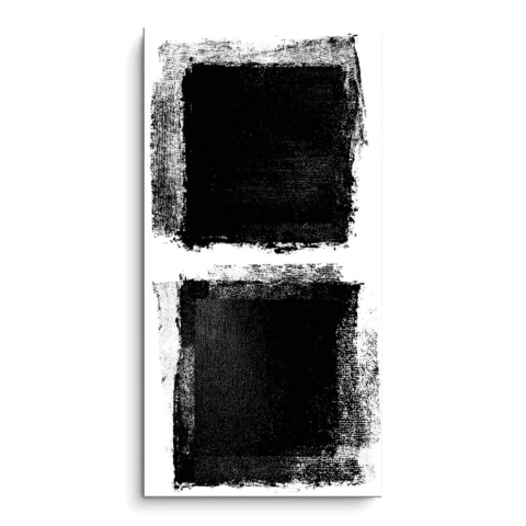 Weißer Rahmen PVC Matt Kunstwerk