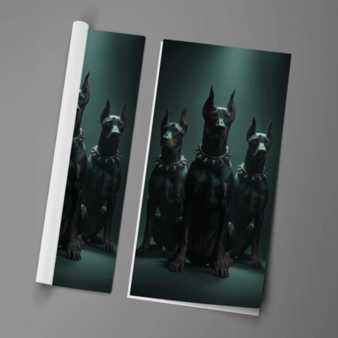 Doberman Poster Art