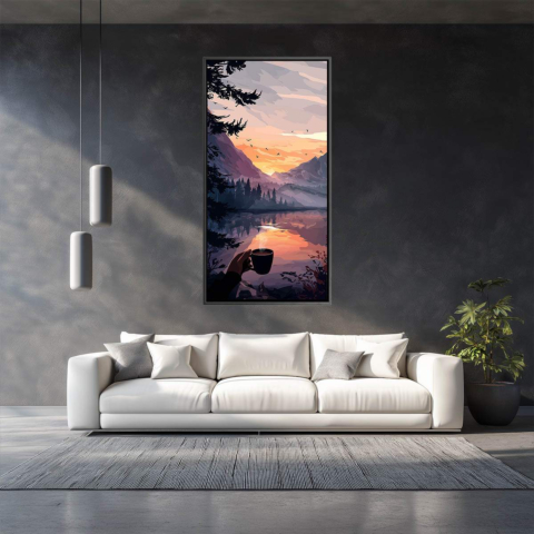 Gloire du Matin Tableau sur Toile