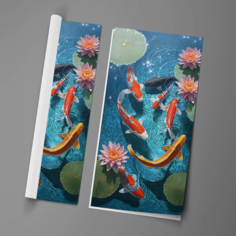 Koi Pond Plakat