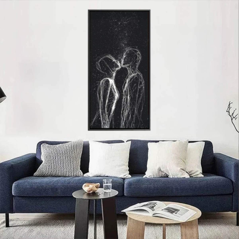 Baiser Tableau sur Toile
