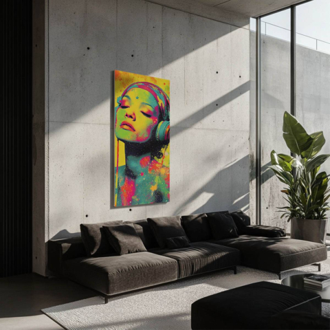 Silence Cosmique Tableau sur Dibond Mat