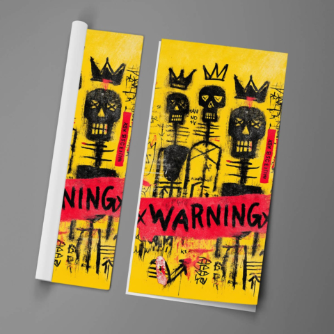 Warnposter Poster
