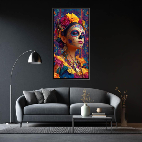 La Catrina Leinwandbild