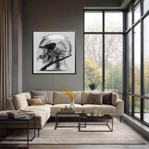 Crâne de Conducteur Toile