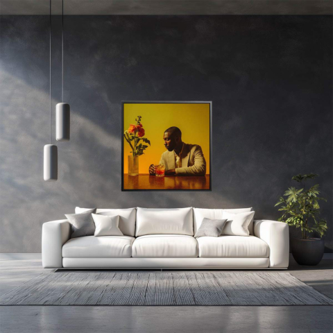Couleurs du Coucher de Soleil Toile