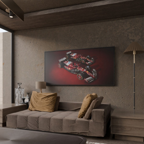 Ferrari F1 Cars Obraz na Płótnie