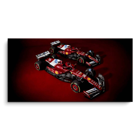 Ferrari F1 Cars PVC Matt Art