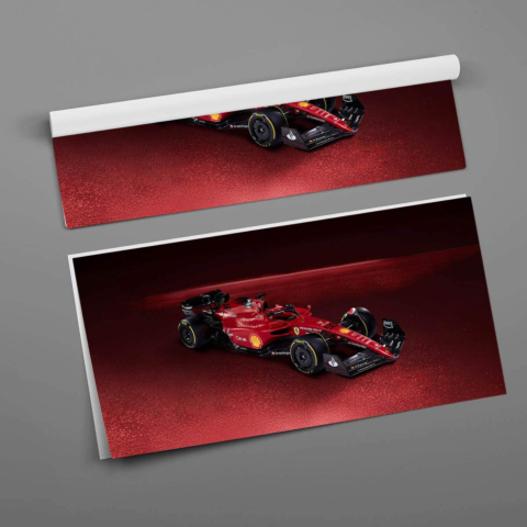 Póster del Coche de Fórmula 1 de Ferrari Póster